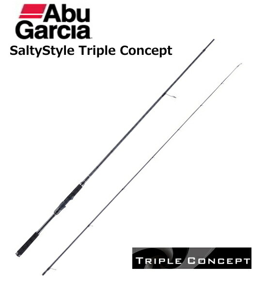 アブ ガルシア SALTY STYLE Triple Concept SSTS-902MT-KR (ロッド