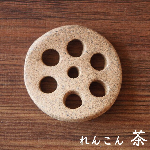 楽天市場】れんこんはしおき 白/黒/茶 レンコン 蓮根 箸置き ごはん