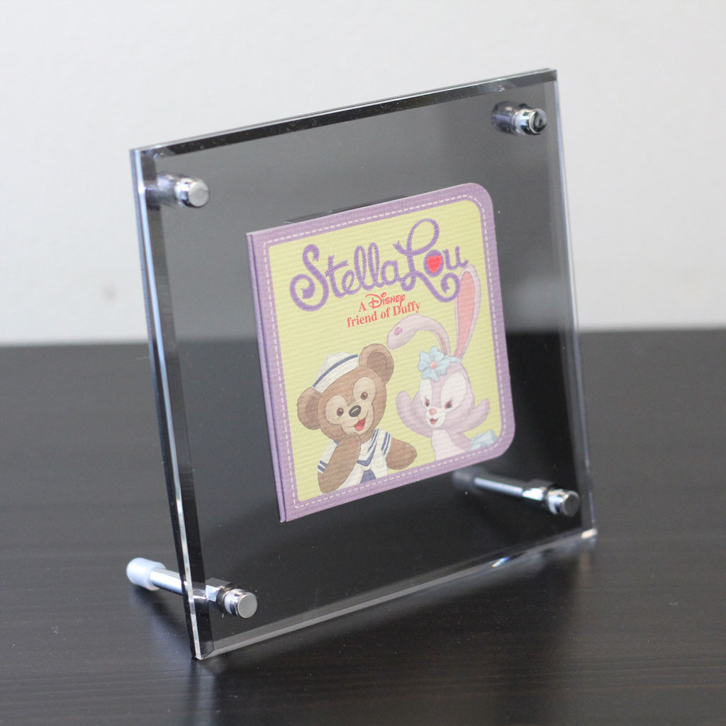 楽天市場】高級 アクリルフレーム スモーク 90角（90×90mm） 9cm角