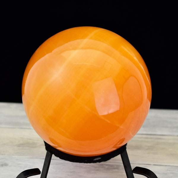 楽天市場】○特大 170mm珠○ オレンジカルサイト AAAAA 丸玉 スフィア