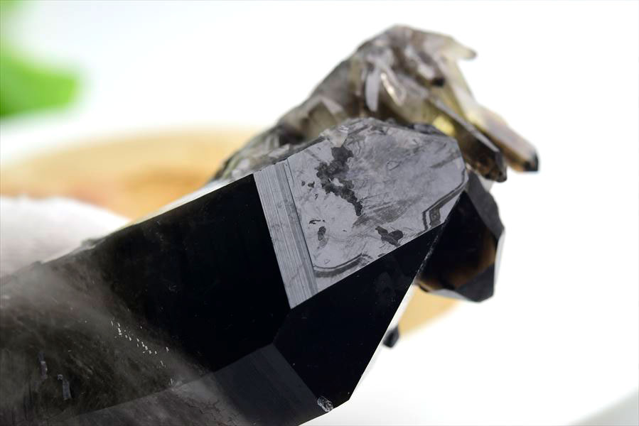 楽天市場】□アーカンソー州産□黒水晶 スモーキークォーツ クラスター