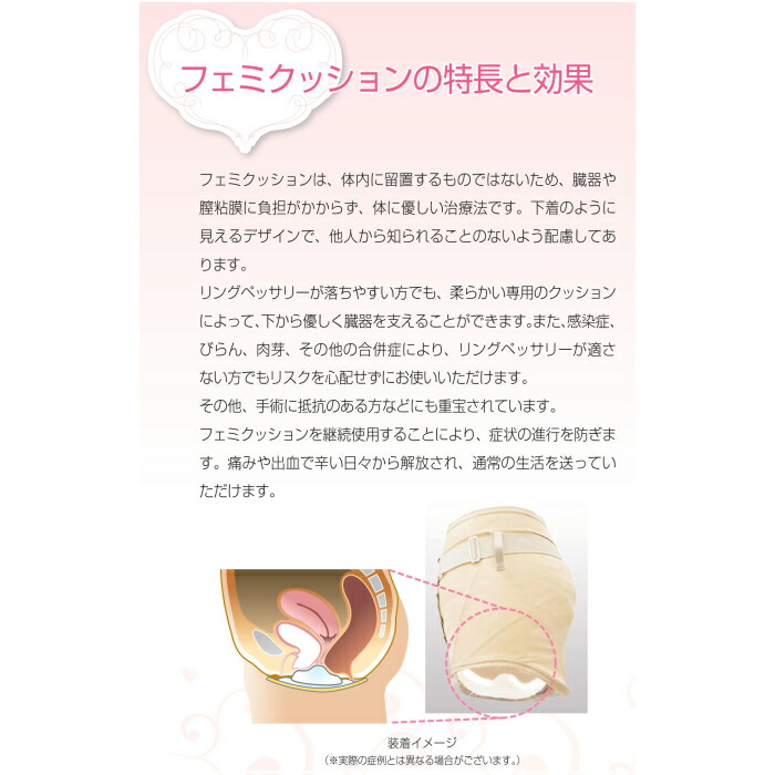 楽天市場】フェミクッション 【(らくらく) スターターキット