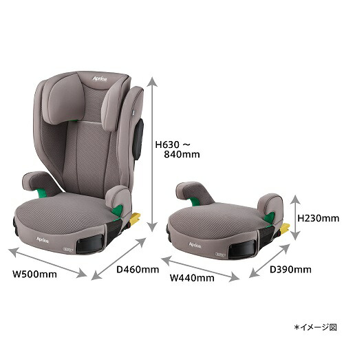 楽天市場】アップリカ ライドクルーISOFIX AB ブラック0861 ブラウン