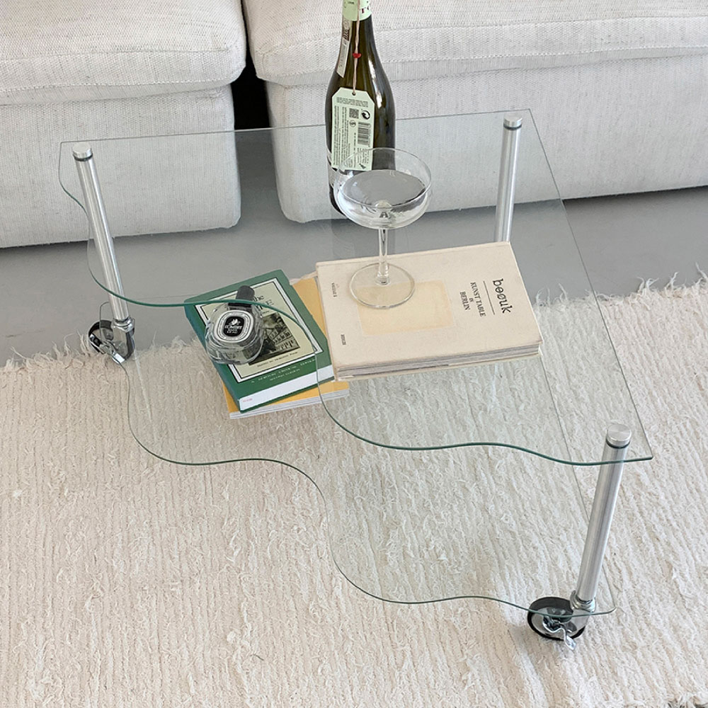 楽天市場】VAMIR バミル ウェーブトロリーサイドテーブル 韓国