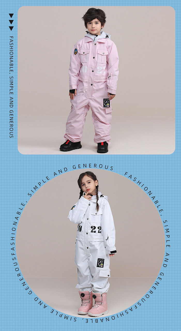 楽天市場】スキーウェア キッズ スノーボードウェア 撥水 つなぎ