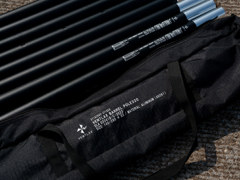楽天市場】【公式】VENTLAX BARREL POLE 320 アルミ タープポール 直径