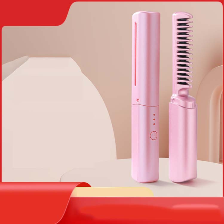 楽天市場】ヒートブラシ コードレス ミニ ブラシアイロン ヘアアイロン