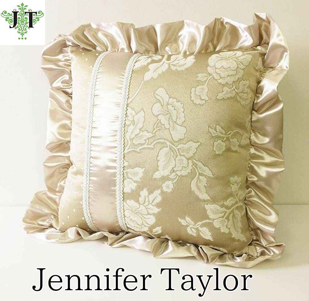 楽天市場】ジェニファーテイラー フリルクッション 40×40 Jennifer