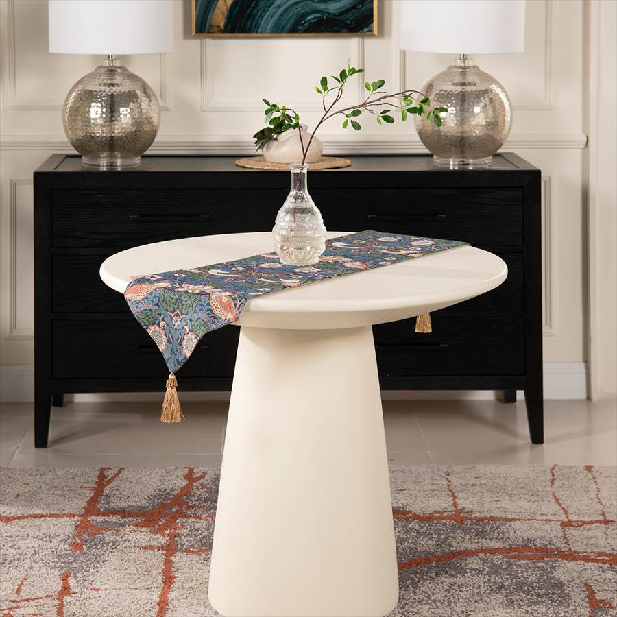 楽天市場】ジェニファーテイラー いちご泥棒 テーブルランナー 120cm