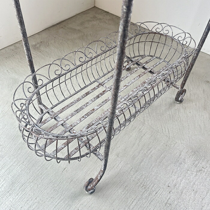 楽天市場】プランタースタンド 花台 2段 バスケット スタンド おしゃれ