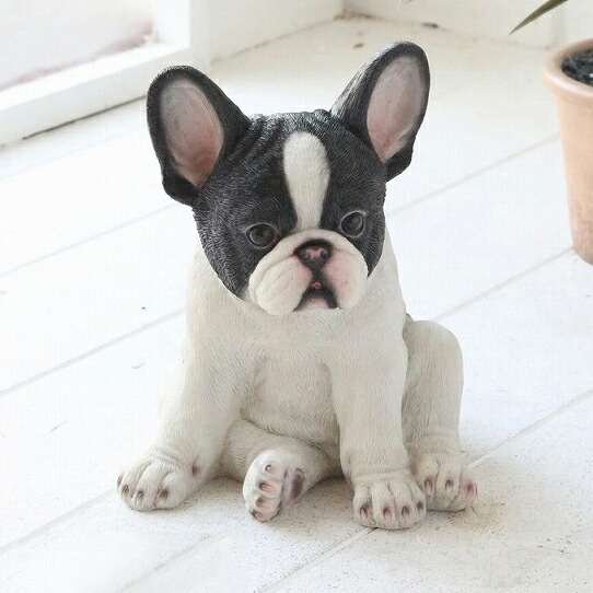 楽天市場】犬 置物 フレンチブルドッグ オブジェ フレンチブル