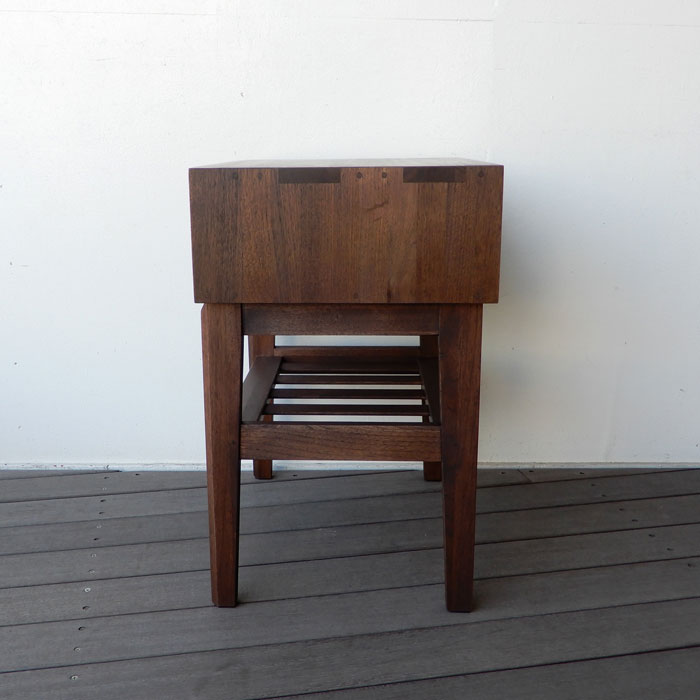 楽天市場】チェスト おしゃれ 電話台 花台 棚付き チェスト くるみ無垢