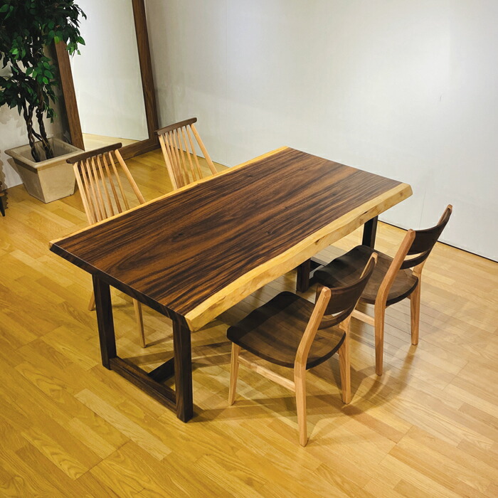 楽天市場】一枚板 テーブル ダイニングテーブル 座卓 兼用 一枚板
