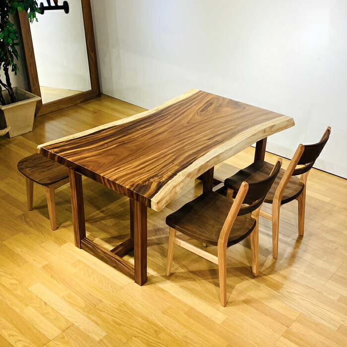 楽天市場】一枚板 テーブル ダイニングテーブル 座卓 兼用 一枚板