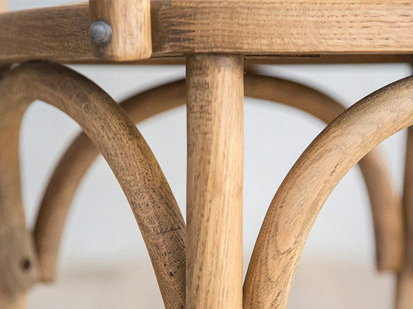 楽天市場】ダイニングチェア イス チェア おしゃれ クロスバック 木製