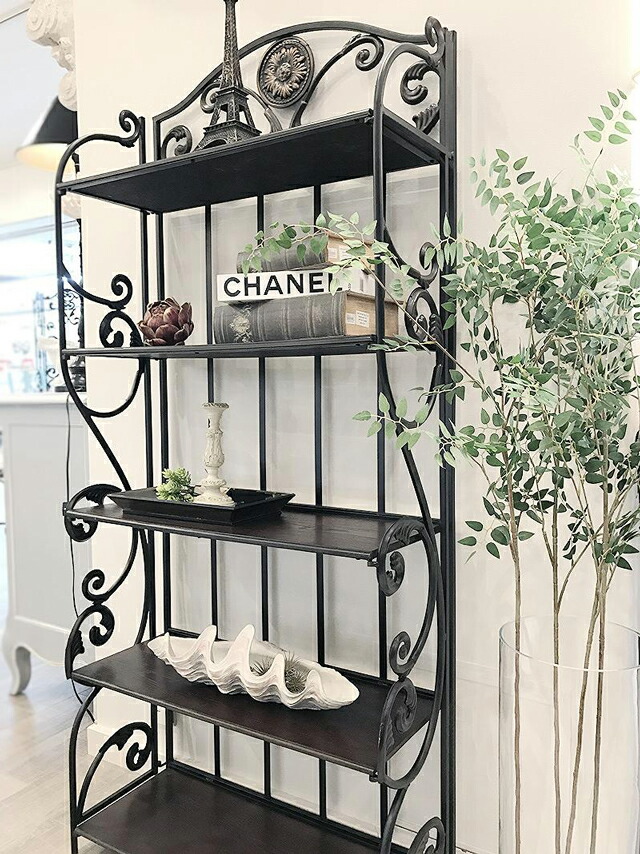 楽天市場】オープンシェルフ アイアン シェルフ アンティーク アイアン