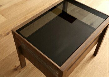 楽天市場】サイドテーブル ベッドサイドテーブル ウォールナット 無垢