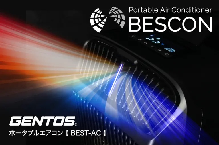 楽天市場】GENTOS ポータブルエアコン ベスコン 運転モード(冷房
