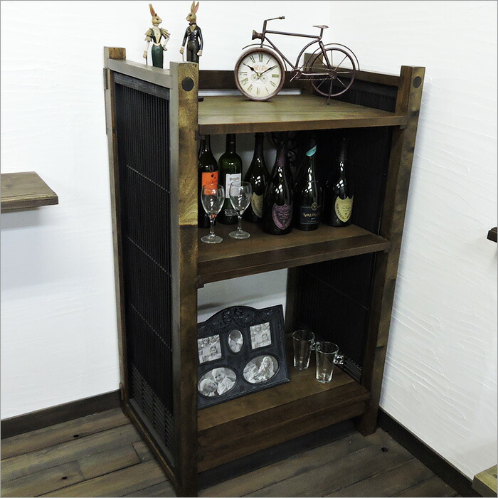 楽天市場】書院のシェルフ 古材 和風 飾り棚 アンティーク 棚 陳列棚