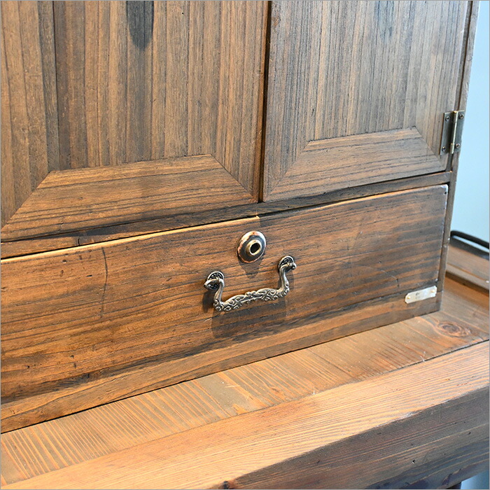 楽天市場】1点物 杉古材 小さな扉付き収納ボックス シェルフ 収納棚