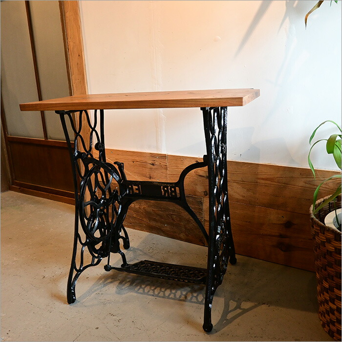 楽天市場】ブラザー社製 1点物 アンティーク ミシンテーブル ミシン台