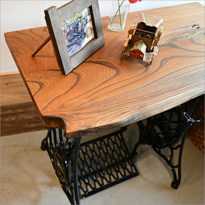 楽天市場】ブラザー社製 1点物 アンティーク ミシンテーブル ミシン台