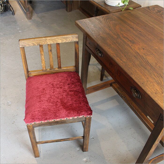 楽天市場】【1点物】ダイニングチェア アンティーク 1脚 リメイク品