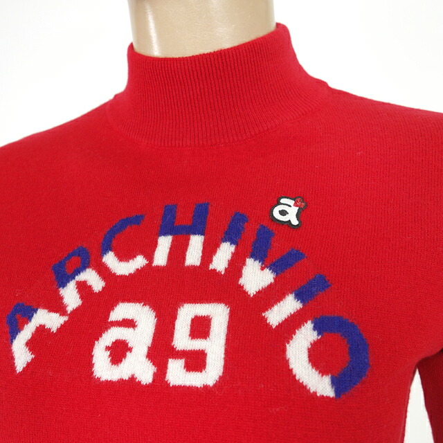 楽天市場】アルチビオ（ARCHIVIO）レディース 長袖ニット レッド系