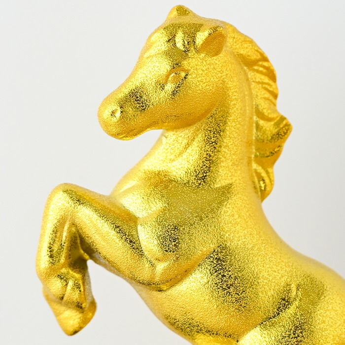 楽天市場】干支 置物 薬師窯 金耀招福午 48 干支の置物 馬 午年 午