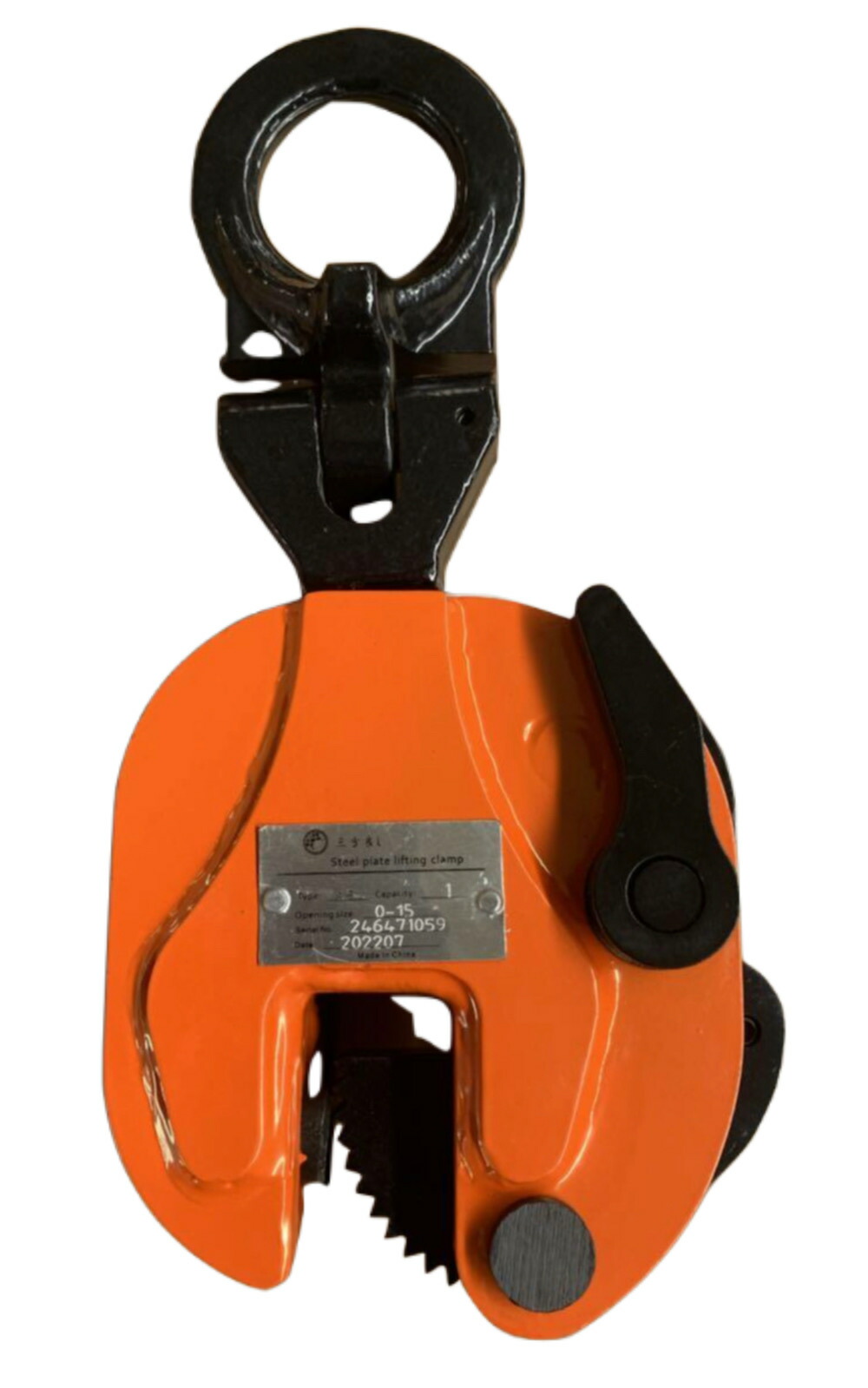 楽天市場】三方良し 立吊クランプ1.0t ロック式 吊りクランプ