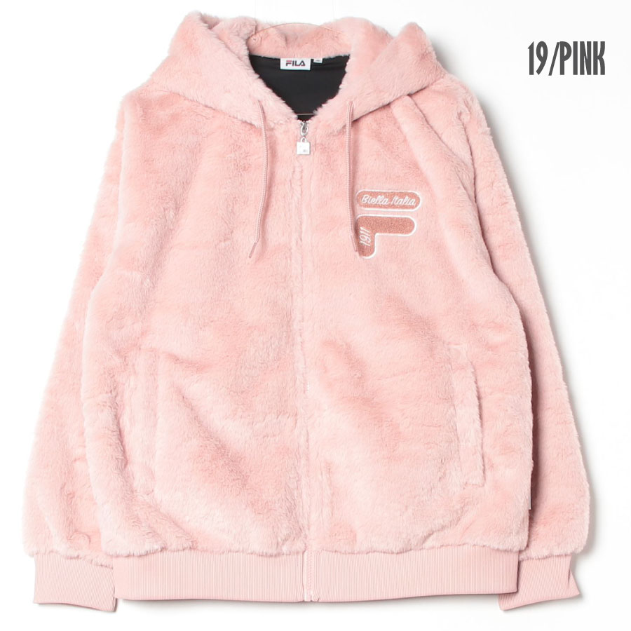 楽天市場】FILA フィラ 公式 フェイクファー ボアジャケット ボア