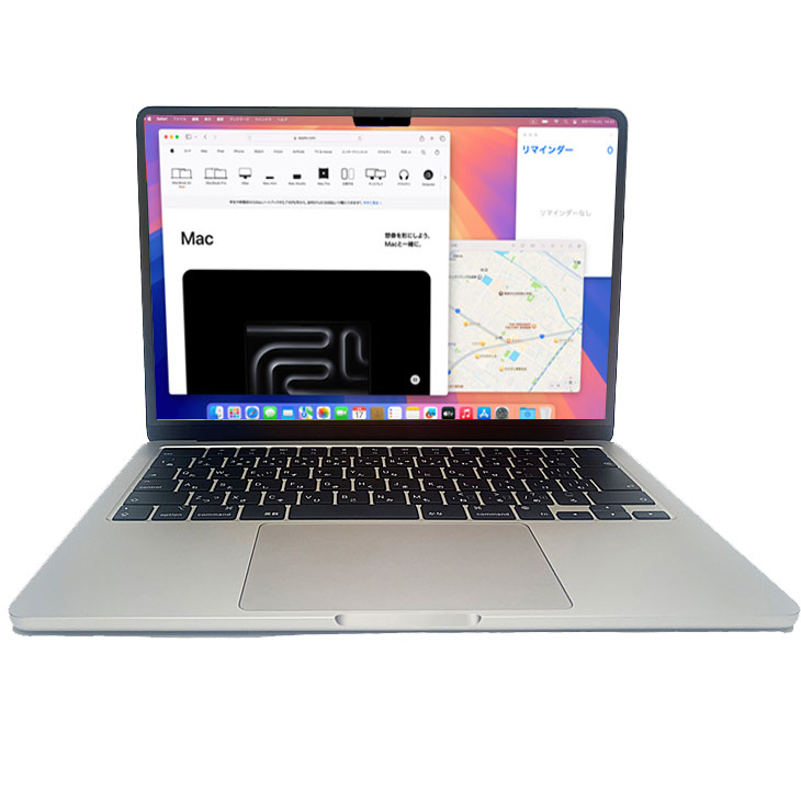 楽天市場】【中古パソコン】Apple MacBook Air 13.6inch MLXY3J/A