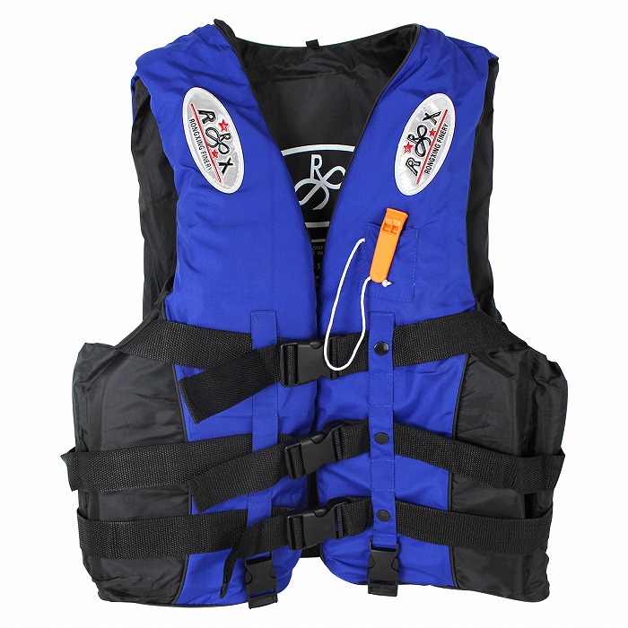 楽天市場】ベスト型 ライフジャケット 6サイズ 4色 笛付き