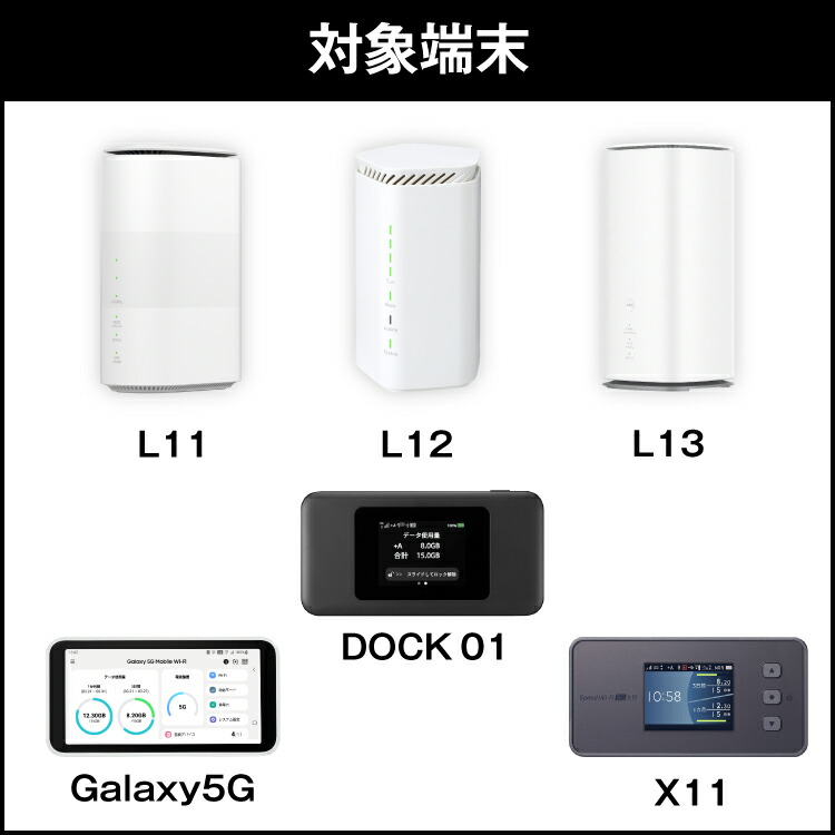 楽天市場】【延長専用】 WiMAX+5G無制限 Galaxy 5G X11 L11 L12 L13