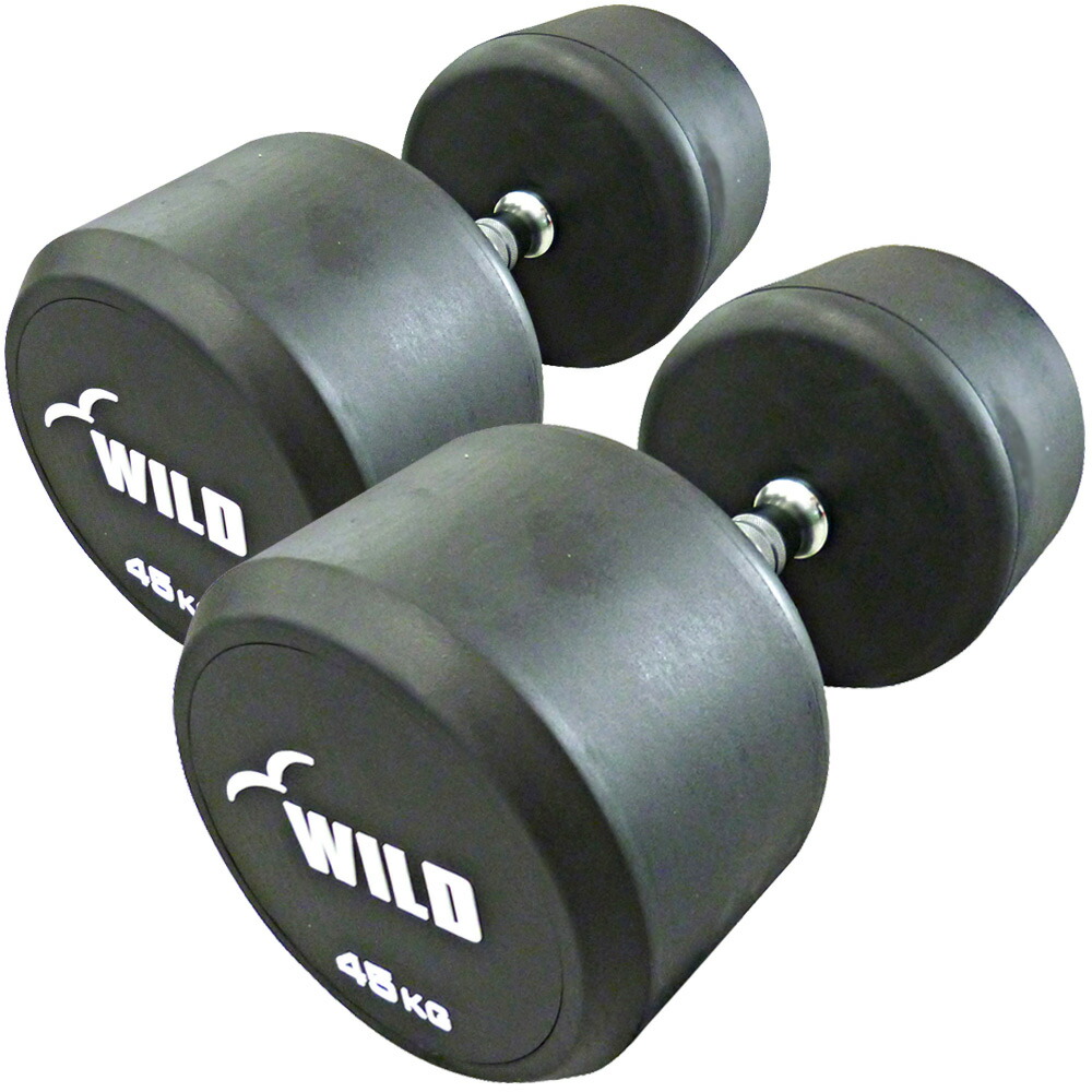 楽天市場】固定式 ダンベル 45kg WF 2本セット送料無料 ジムダンベル