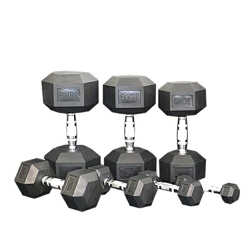 楽天市場】固定式 六角ダンベル 25kg 2本セット送料無料 ダンベル