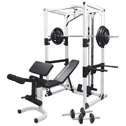 楽天市場】WILD FIT (ワイルドフィット) パワーラックジムセット