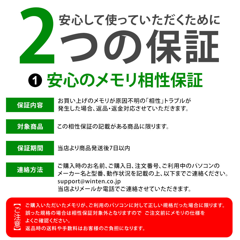 楽天市場】WINTEN デスクトップPC用 メモリ DDR4 2666 PC4-21300 32GB
