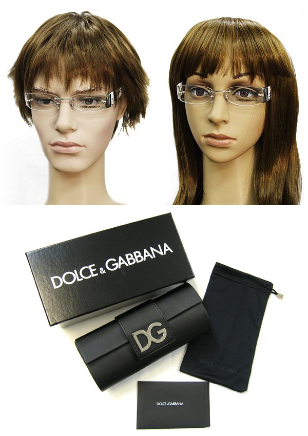 楽天市場】ドルチェ＆ガッバーナ メガネフレーム 縁無し/フチ無し