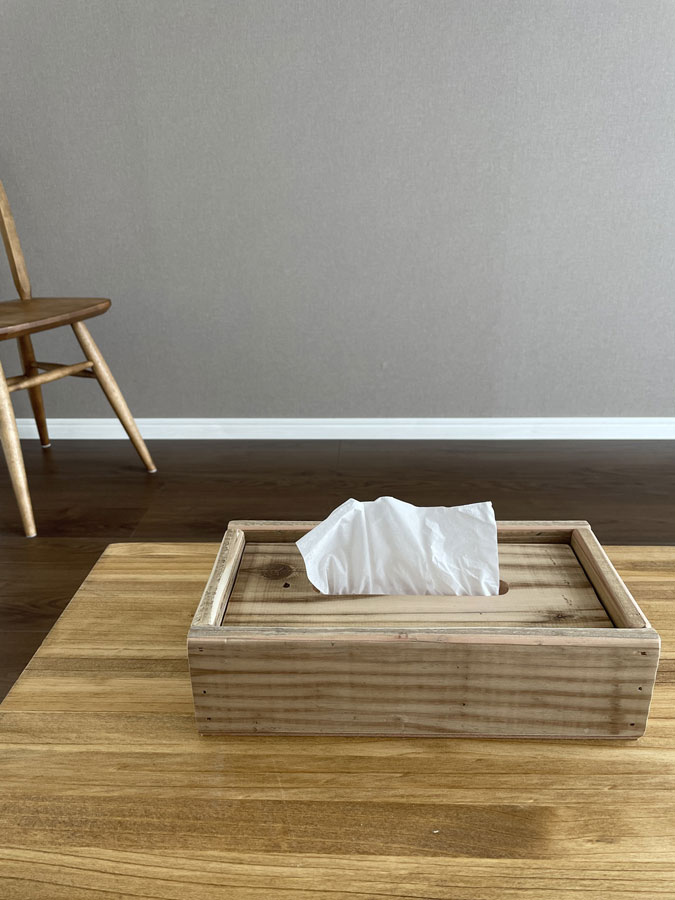 楽天市場】OLD ASHIBA（杉古材） ティッシュボックスカバー 無塗装幅