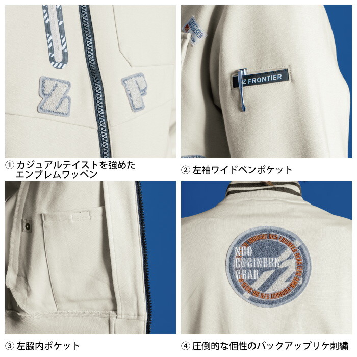 楽天市場】アイズフロンティア 作業服 上下セット 5918 ヘビー