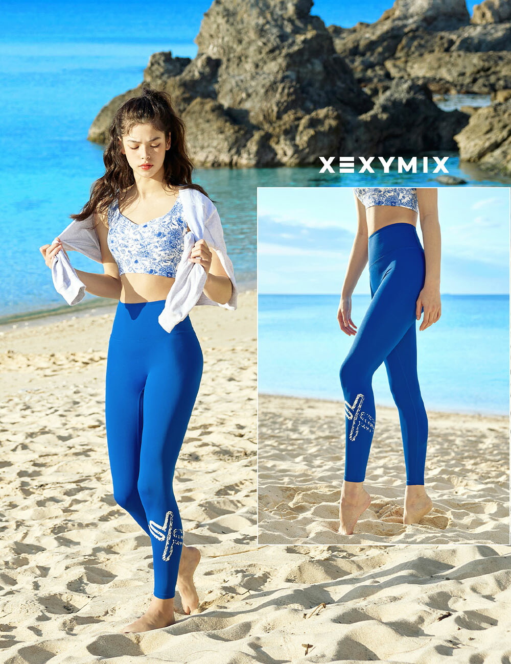 楽天市場】ゼクシィミックス xexymix 水陸両用 レギンス ヨガレギンス