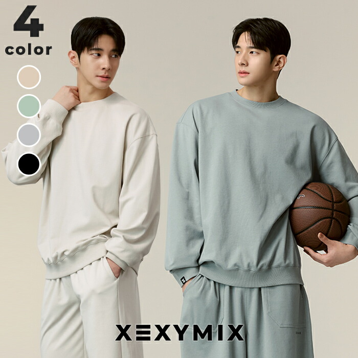 楽天市場】ゼクシィミックス メンズ 長袖 スウェット コンフォート