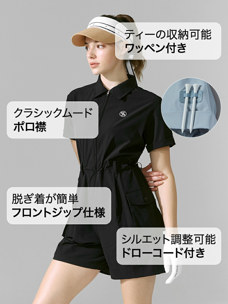 楽天市場】【OUTLET】ゼクシィミックス xexymix ジャンプスーツ ゴルフ
