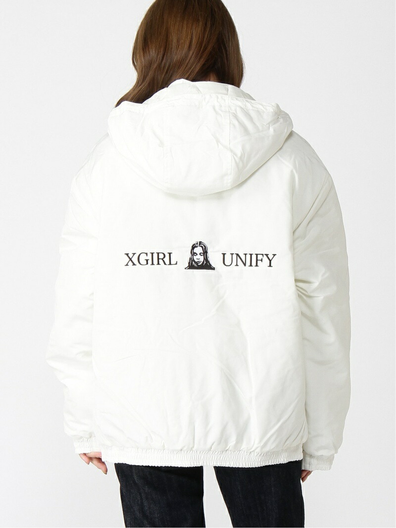 楽天市場】【SALE／30%OFF】HOODED PUFFER JUMPER X-girl エックス