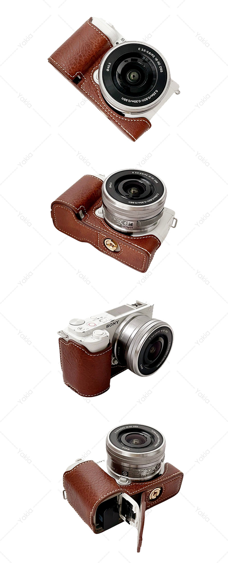 楽天市場】一眼レフ カメラケース Sony ZVE10 用 レザー ケース