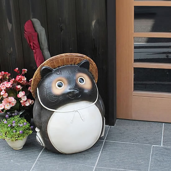 楽天市場】【今だけ限定15%OFFクーポン配布中】信楽焼 丸タヌキかさた