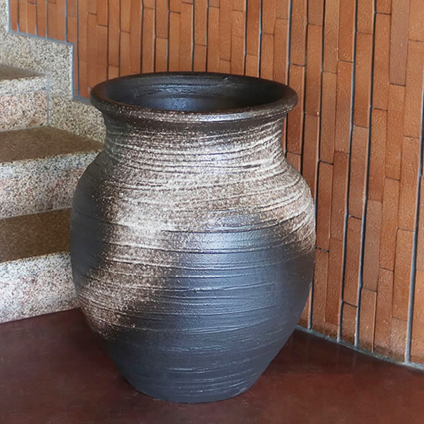 楽天市場】【今だけ限定15%OFFクーポン配布中】大壷 信楽焼 つぼ 大