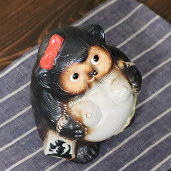 楽天市場】【38時間限定20%OFFクーポン配布中】信楽焼 5号福々狸(メス