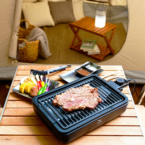 楽天市場】焼肉プレート ホットプレート 減煙 無煙 焼き肉グリル